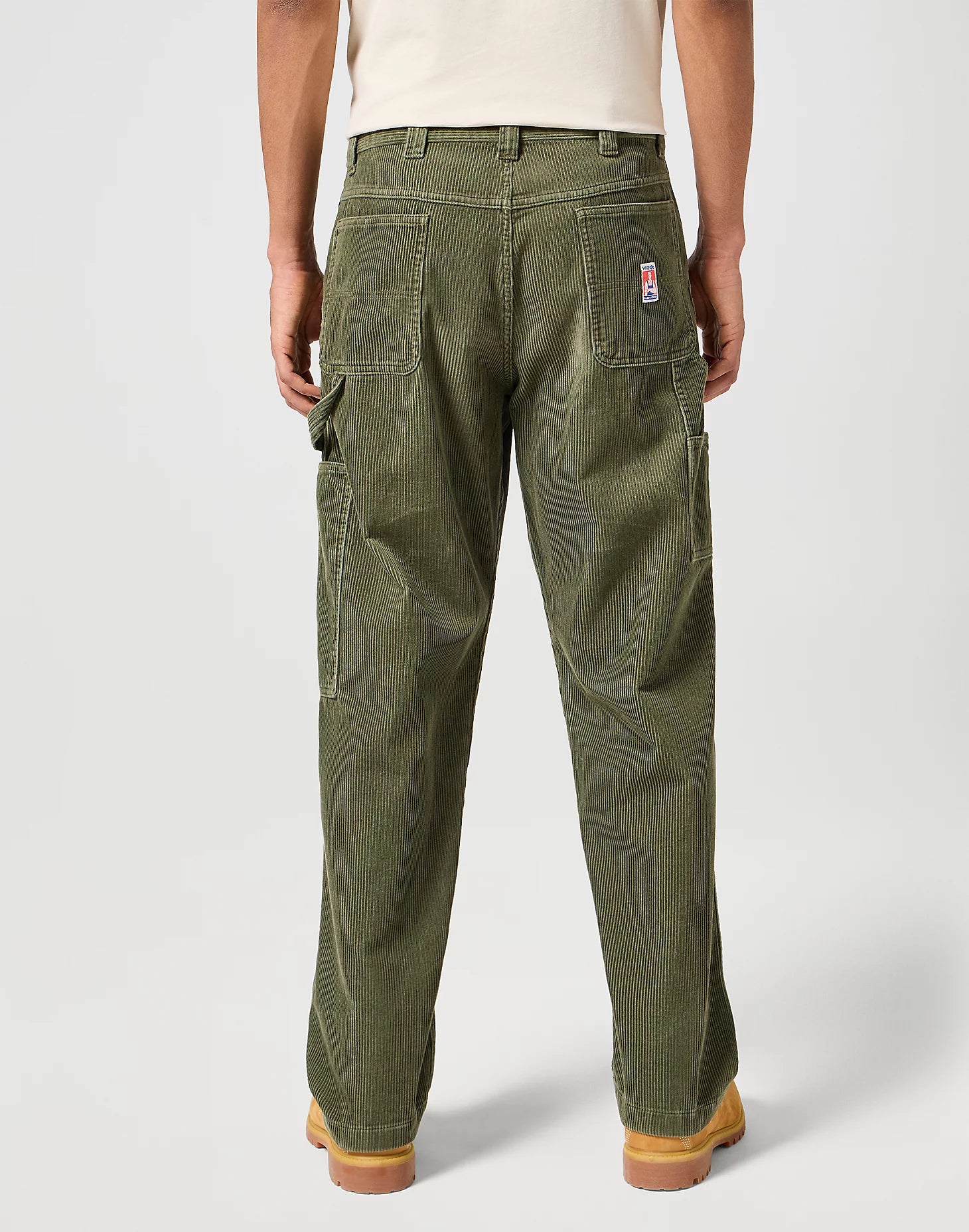 The Wrangler Casey Jones Carpenter Trousers in Green | Anns