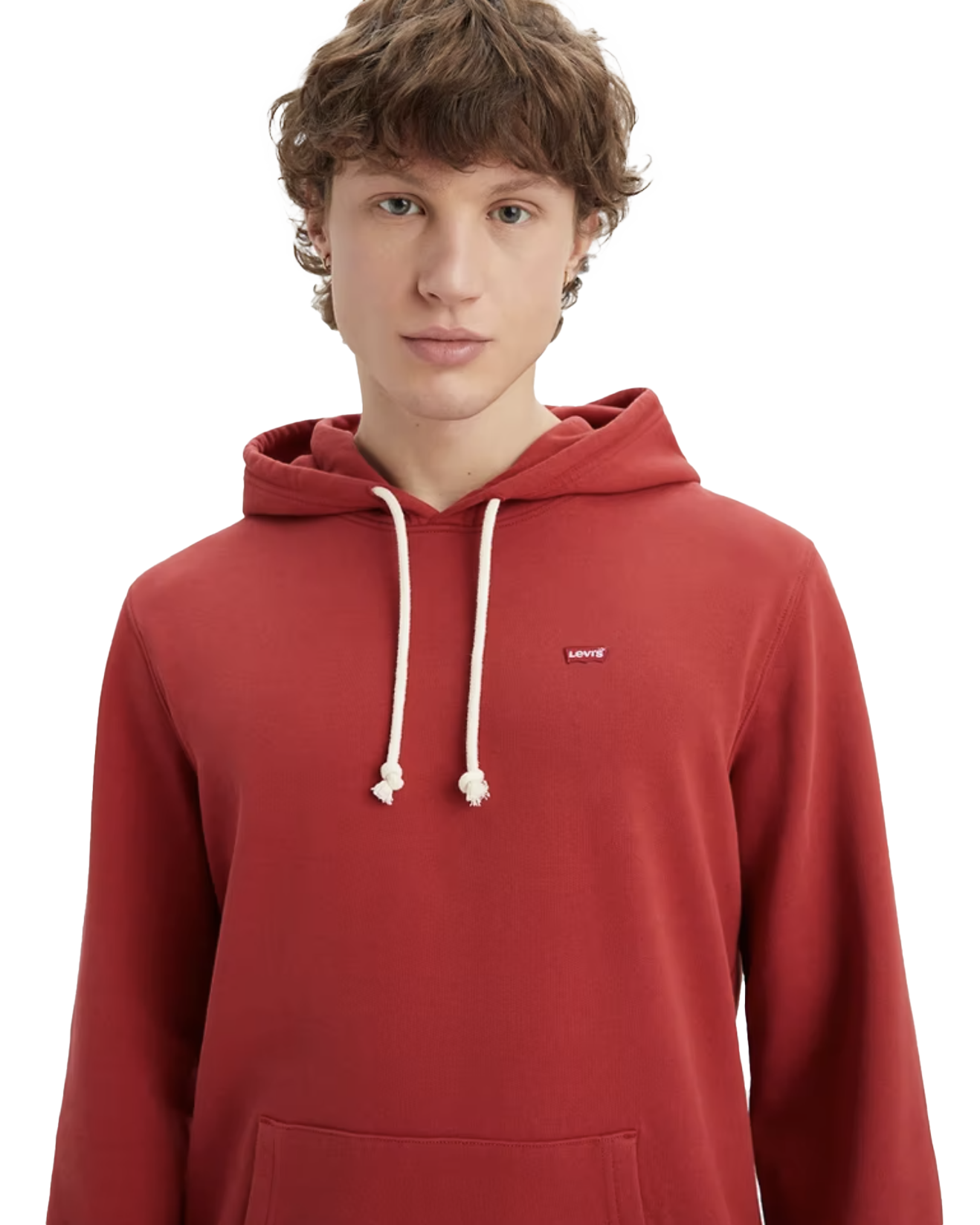 Levi's RED TAB Sweat Full-Zip Hoodie, Men's Size L (approx.) cotton red type Vintage Second Hand