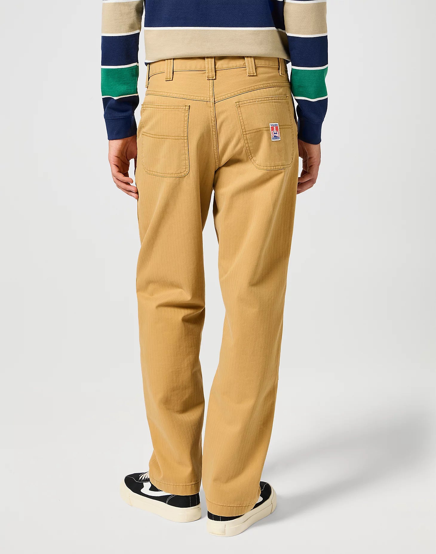 4*8様 60s Casey Jones Wrangler vintage カバ The Wrangler Casey Jones Carpenter Trousers in Brown | Anns