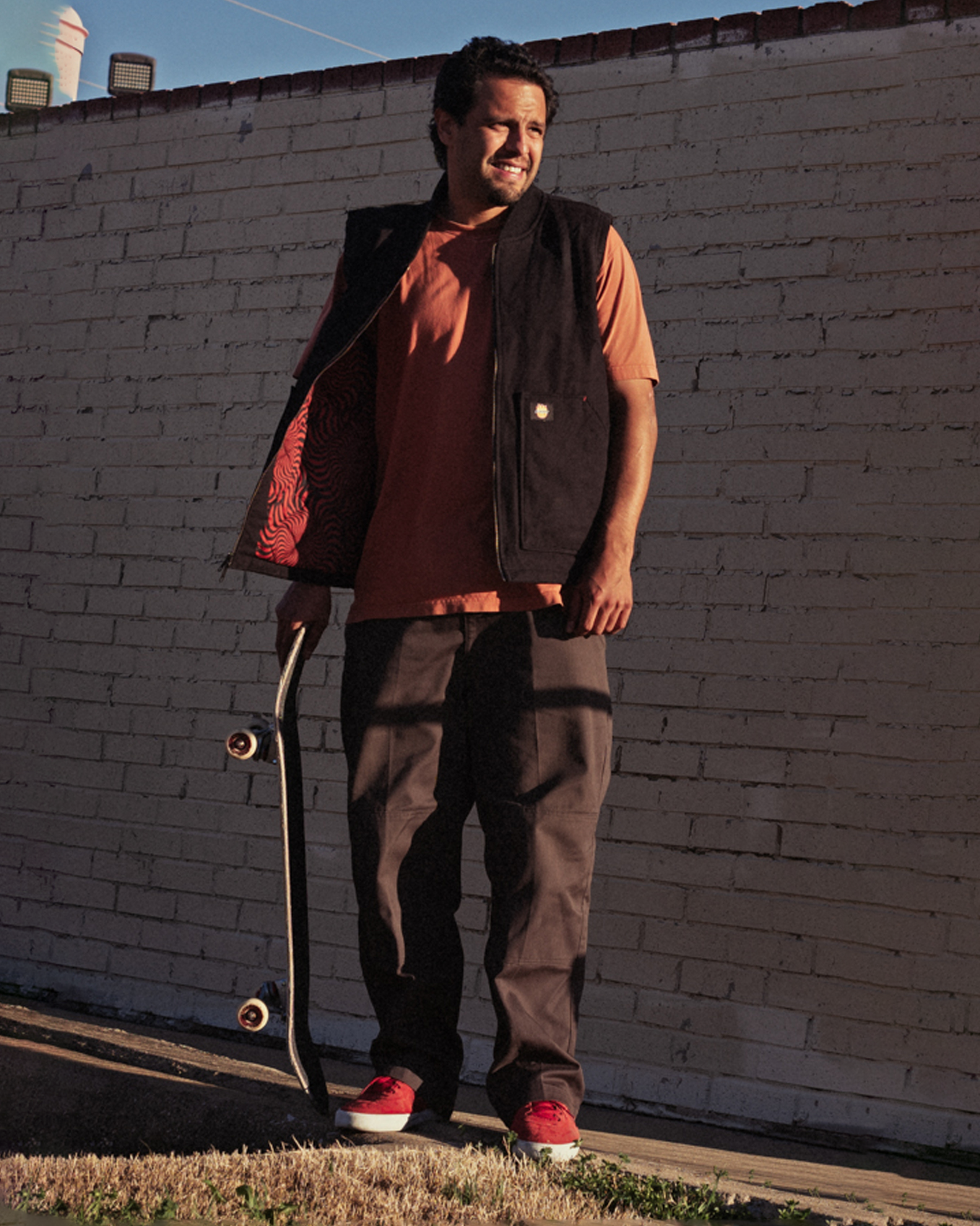 Dickies SKATEBOARDING×Spitfire VEST Dickies X Spitfire Vest (Black)