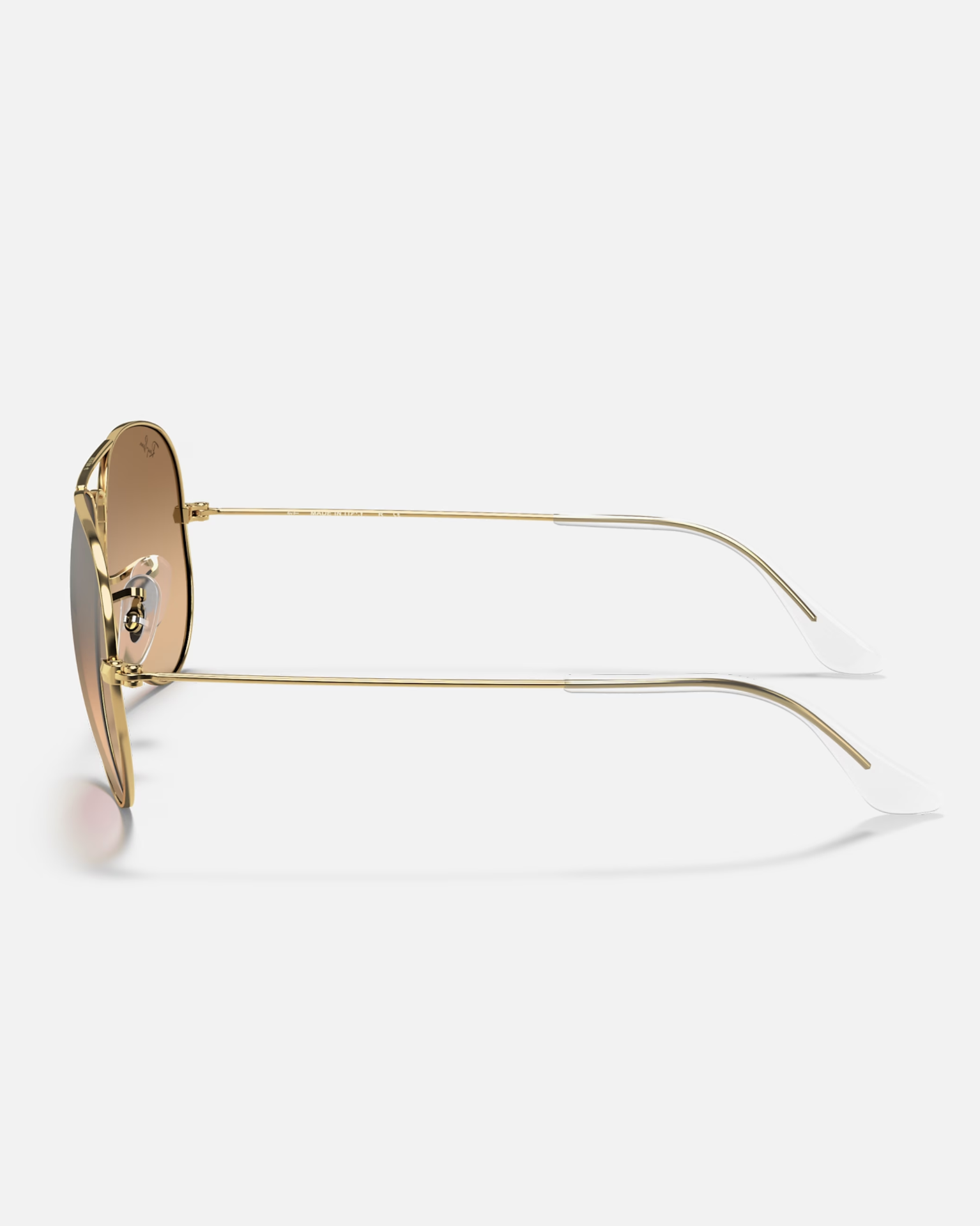 Ray-Ban Rose Gold Unisex Metal Aviator Sunglasses main image 1