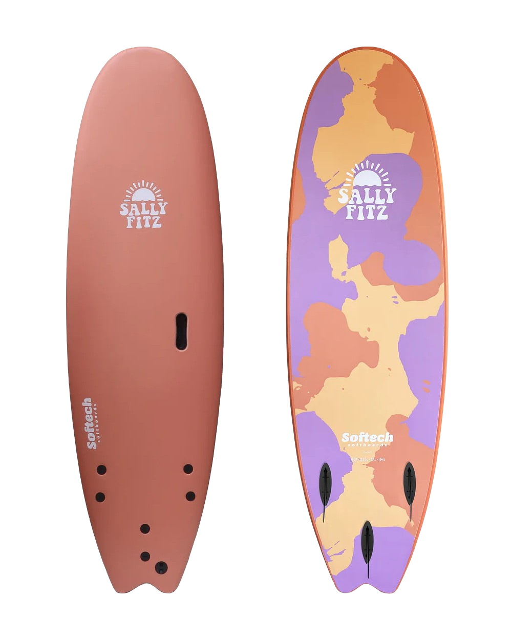 The Softech Sally Fitzgibbons Signature 7'0" Softboard in Orange | Anns ...