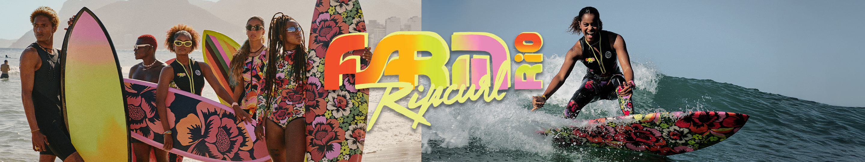 Rip Curl x FARM Rio Collection
