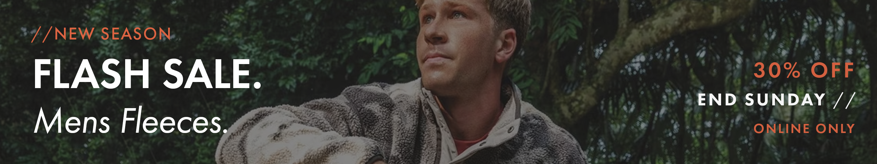 Men's Fleece Flash Sale