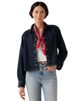 Logan Tencel Shacket in Dark Nights