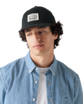 The Levi's® Mens Relaxed Dad Cap in Caviar