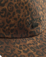 The Levi's® Womens Lazy Girl Logo Cap in Dark Brown