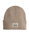 The Levi's® Mens Backpatch Beanie in Dkhaki