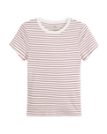 The Levi's® Womens Essential Housemark T-Shirt in Gianna Stripe Zephyr