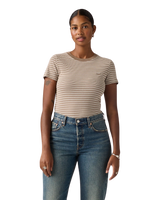 The Levi's® Womens Essential Housemark T-Shirt in Pine Bark