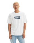 The Levi's® Mens Vintage Batwing Graphic T-Shirt in Vintage Indigo Batwing White