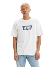 The Levi's® Mens Vintage Batwing Graphic T-Shirt in Vintage Indigo Batwing White
