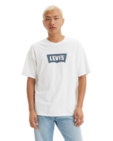 The Levi's® Mens Vintage Batwing Graphic T-Shirt in Vintage Indigo Batwing White