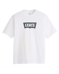 The Levi's® Mens Vintage Batwing Graphic T-Shirt in Vintage Indigo Batwing White