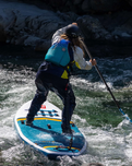 Cruiser Tough 3-Piece Adjustable Fibreglass SUP Paddle in Multi