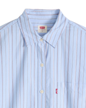 The Levi's® Womens Harlie Boyfriend Shirt in Chambray Blue