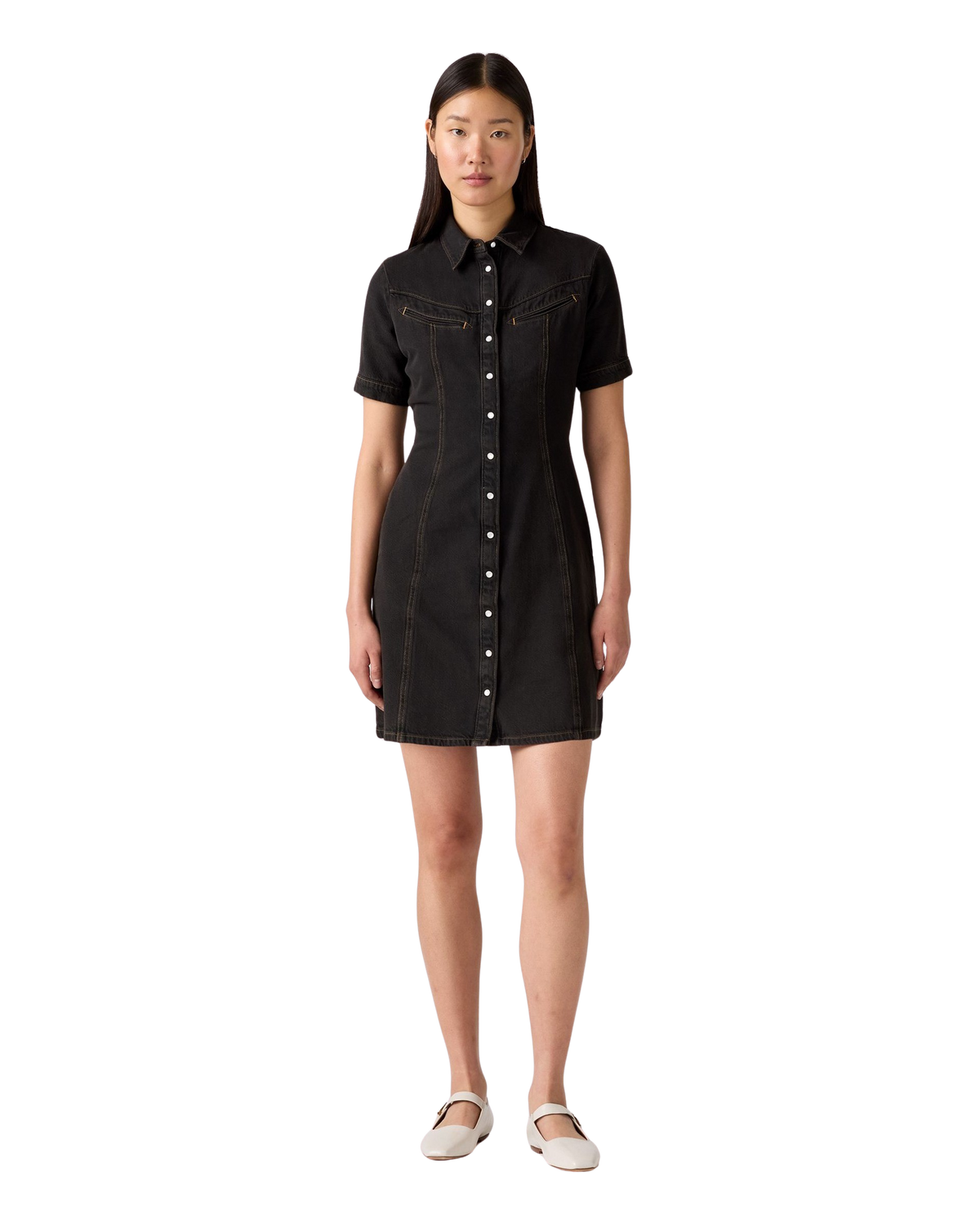 The Levi's® Womens Rinoa Denim Dress in Last Act