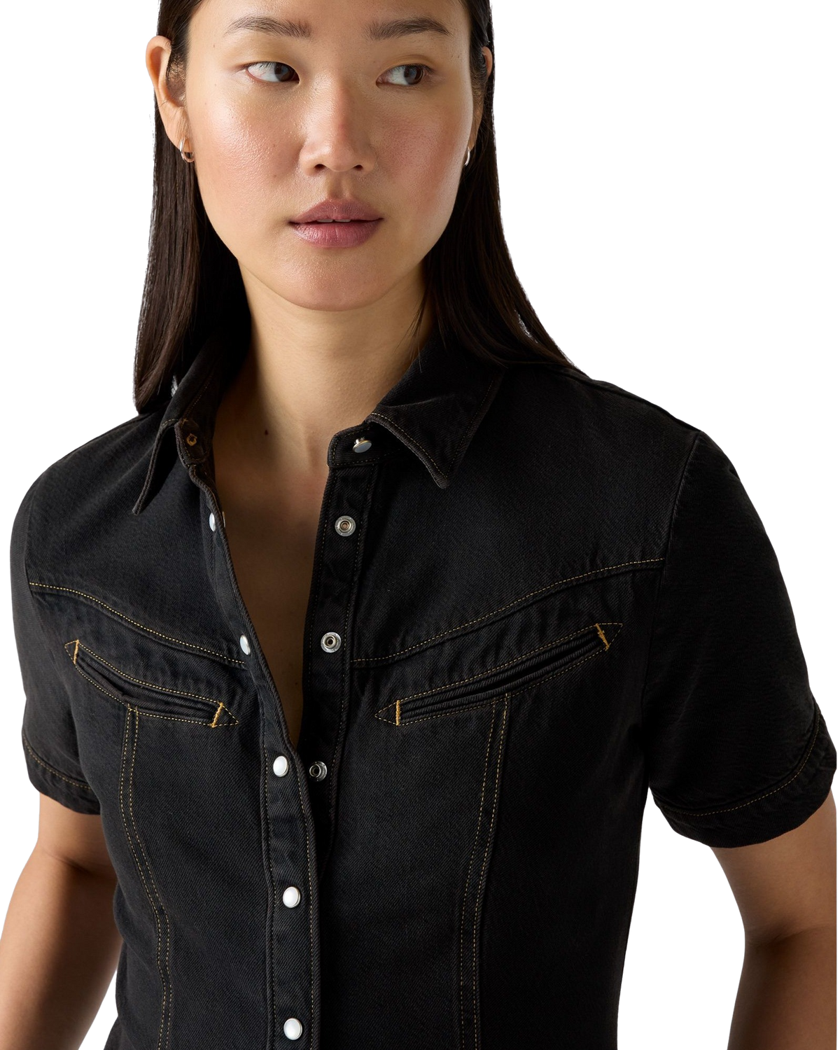 The Levi's® Womens Rinoa Denim Dress in Last Act