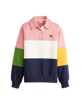 The Levi's® Womens Graphic Popover Sweatshirt in Navy