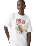 Graphic Tabor T Shirt in Vitamin Sea Bright White