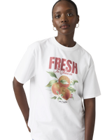 Graphic Tabor T Shirt in Vitamin Sea Bright White