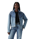 The Levi's® Womens Shrunken 90s Trucker Jacket in Ironic Iconic