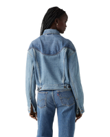 The Levi's® Womens Shrunken 90s Trucker Jacket in Ironic Iconic