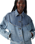 The Levi's® Womens Shrunken 90s Trucker Jacket in Ironic Iconic