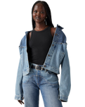 The Levi's® Womens Shrunken 90s Trucker Jacket in Ironic Iconic