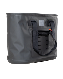 Waterproof Tote in Obsidian Black