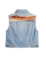 The Levi's® Womens Embroidered Gilet in Desert Utopia