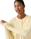 The Levi's® Womens Supersoft Cardigan in Rutabaga Cable Stitch