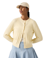 The Levi's® Womens Supersoft Cardigan in Rutabaga Cable Stitch