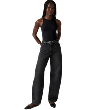 The Levi's® Womens Baggy Dad Barrel Jeans in Rebel Edge Barrel