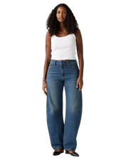 The Levi's® Womens Baggy Dad Barrel Jeans in Most Wanted