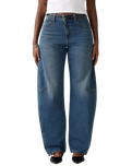 The Levi's® Womens Baggy Dad Barrel Jeans in Most Wanted
