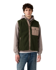 Joonie Sherpa Gilet in Deep Depths