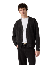 Valencia Cardigan in Obscidian Heather