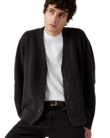 Valencia Cardigan in Obscidian Heather