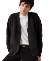 Valencia Cardigan in Obscidian Heather