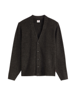 Valencia Cardigan in Obscidian Heather