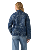 Lottie Liner Jacket in Emme Patchwork Bandana Dark Indigo