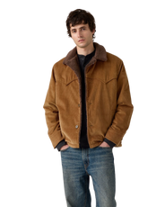 Durham Short Coat Jacket in Bison