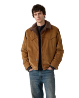 Durham Short Coat Jacket in Bison