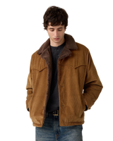 Durham Short Coat Jacket in Bison