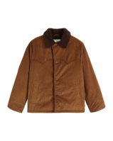 Durham Short Coat Jacket in Bison