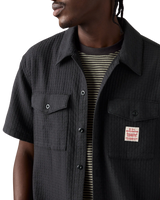The Levi's® Mens Worker Shirt in Dark Phantom Dobby