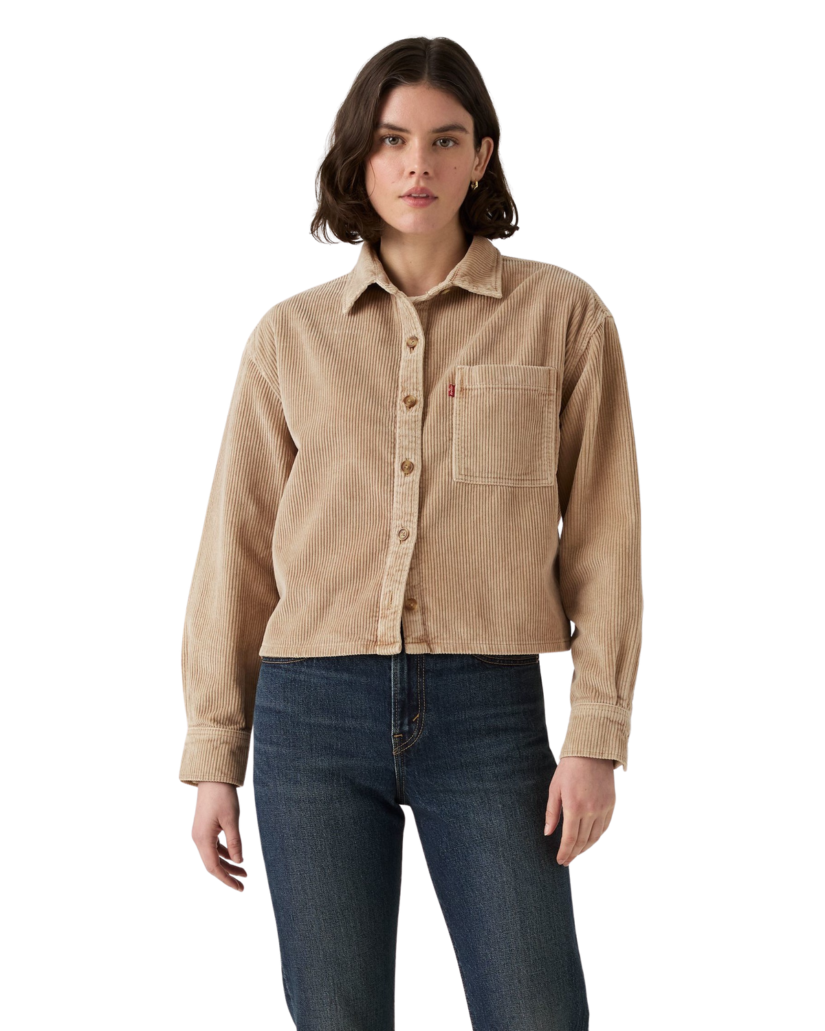 The Levi's® Womens Celine Shacket in Amphora