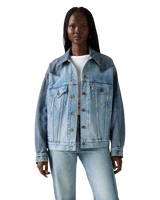 The Levi's® Womens 90s Western Pieced Trucker Jacket in Free Range Trucker