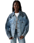 The Levi's® Womens 90s Western Pieced Trucker Jacket in Free Range Trucker